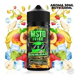 AROMA PEAR PEACH STRAWBERRY ICE MSTQ JUICE OVERLOAD 30ML LONGFILL