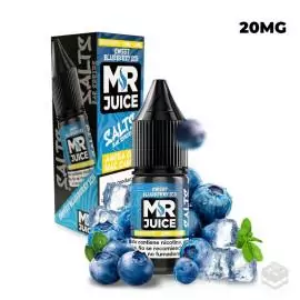 NICOTINE SALTS SWEET BLUEBERRY ICE MR JUICE 10ML