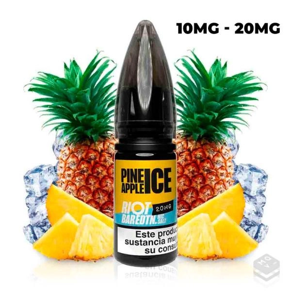 PINEAPPLE ICE RIOT SQUAD BAR EDTN SALTS 10ML VAPE