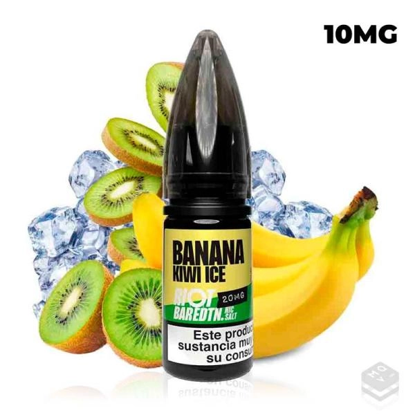 BANANA KIWI ICE RIOT SQUAD BAR EDTN SALTS 10ML VAPE