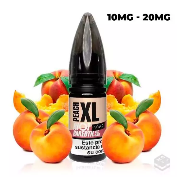 PEACH XL RIOT SQUAD BAR EDTN SALTS 10ML