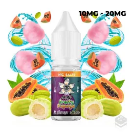 SALES DE NICOTINA DEMO FRUITY PAPAYA THE MIND FLAYER & BOMBO 10ML