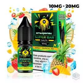 NICOTINE SALTS SWEET TROPICAL ICE ATEMPORAL SUPER BAR THE MIND FLAYER 10ML