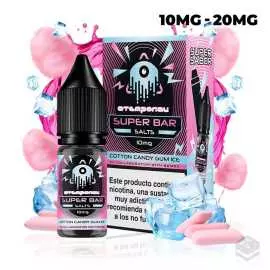 SALES DE NICOTINA COTTON CANDY GUM ICE ATEMPORAL SUPER BAR THE MIND FLAYER 10ML