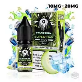 NICOTINE SALTS MELON ENERGY ICE ATEMPORAL SUPER BAR THE MIND FLAYER 10ML