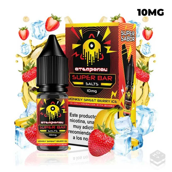 Monkey Sweet Berry Ice Nicotine Salts from Atemporal Super Bar