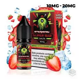 copy of NICOTINE SALTS SWEET STRAWBERRY ICE ATEMPORAL SUPER BAR THE MIND FLAYER 10ML