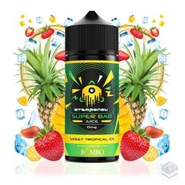 ELIQUID SWEET TROPICAL ICE ATEMPORAL SUPER BAR JUICE THE MIND FLAYER 100ML VAPE