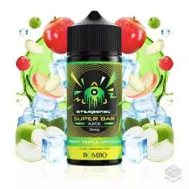 ELIQUID SWEET TRIPLE APPLE ICE ATEMPORAL SUPER BAR JUICE THE MIND FLAYER 100ML