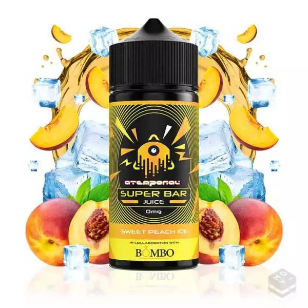 Eliquid Sweet Peach Ice Atemporal Super Bar Juice The Mind Flayer 100Ml