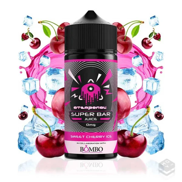 SWEET CHERRY ICE ATEMPORAL SUPER BAR JUICE THE MIND FLAYER 100ML AROMA  SHORTFILL