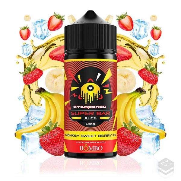 Eliquid Monkey Sweet Berry Ice Atemporal Super Bar Juice The Mind Flayer 100Ml