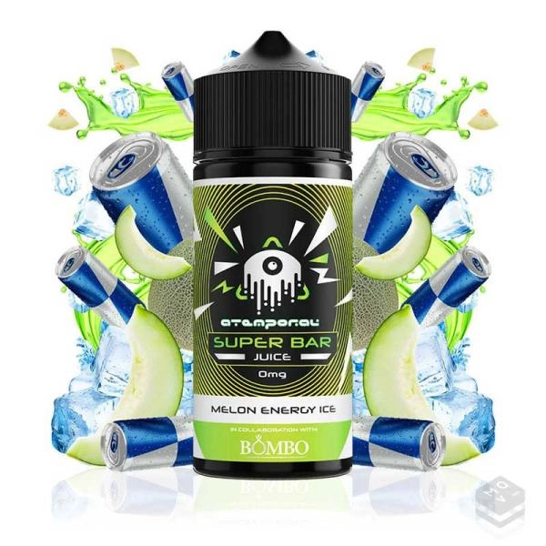 Eliquid Melon Energy Ice Atemporal Super Bar Juice The Mind Flayer 100Ml