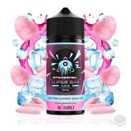 ELIQUID COTTON CANDY GUM ICE ATEMPORAL SUPER BAR JUICE THE MIND FLAYER 100ML VAPE