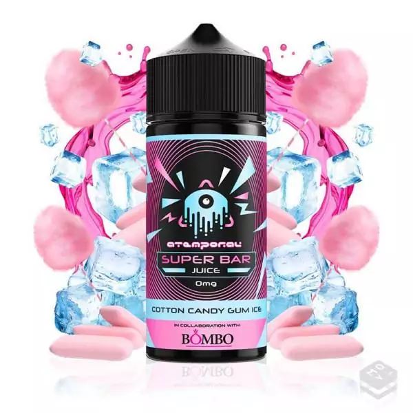 Eliquid Cotton Candy Gum Ice Atemporal Super Bar Juice The Mind Flayer 100Ml