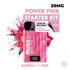 DISPOSABLE POD MUSS MARMOL PRO POWER PINK