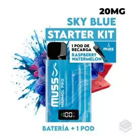 VAPER DESECHABLE MUSS MARMOL PRO SKY BLUE