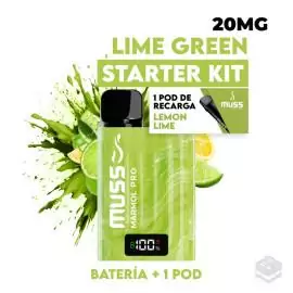 DISPOSABLE POD MUSS MARMOL PRO LIME GREEN