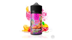 ELIQUID CATLIQUIDS PINK LEMONADE CHERRY ASPANO & JOHN 100ML 0MG VAPE