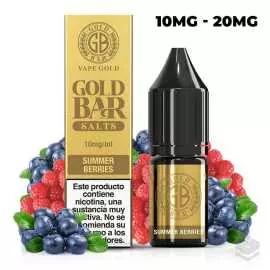 SUMMER BERRIES GOLD BAR SALTS 10ML VAPE