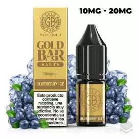 BLUEBERRY ICE GOLD BAR SALTS 10ML