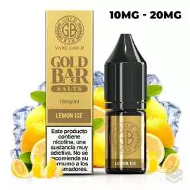 LEMON ICE GOLD BAR SALTS 10ML VAPE