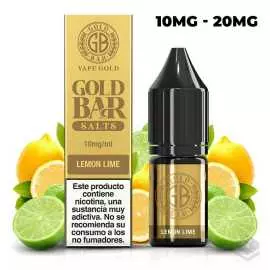 LEMON LIME GOLD BAR SALTS 10ML VAPE