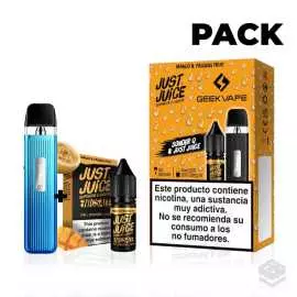 PACK GEEKVAPE SONDER Q X JUST JUICE MANGO PASSION FRUIT VAPE