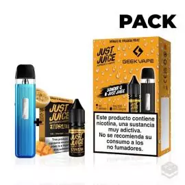 PACK GEEKVAPE SONDER Q X JUST JUICE MANGO PASSION FRUIT