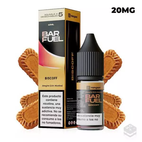 NIC SALT BISCOFF BAR FUEL BY HANGSEN 10ML