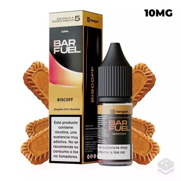 NIC SALT BISCOFF BAR FUEL BY HANGSEN 10ML