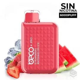 POD DESECHABLE SIN NICOTINA VAPTIO BECO PRO STRAWBERRY WATERMELON