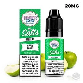 APPLE SOURS NIC SALT DINNER LADY TPD 10ML 10MG