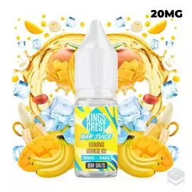 BANANA MANGO ICE BAR JUICE KINGS CREST SALTS 10ML VAPE