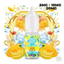 BANANA MANGO ICE BAR JUICE KINGS CREST SALTS 10ML VAPE