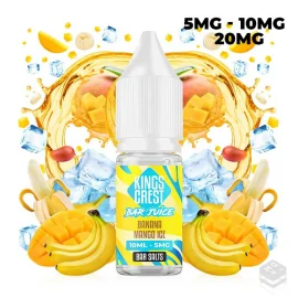 BANANA MANGO ICE BAR JUICE KINGS CREST SALTS 10ML