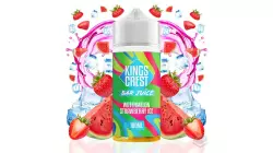 WATERMELON STRAWBERRY ICE BAR JUICE KINGS CREST 100ML