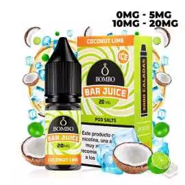 COCONUT LIME ICE BAR JUICE BY BOMBO 10ML NICOTINE SALTS