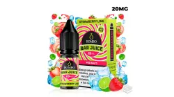 SALES DE NICOTINA STRAWBERRY LIME ICE BAR JUICE BY BOMBO 10ML