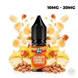 NICOTINE SALTS PEANUT BANANA CARAMEL LA YAYA SALT 10ML