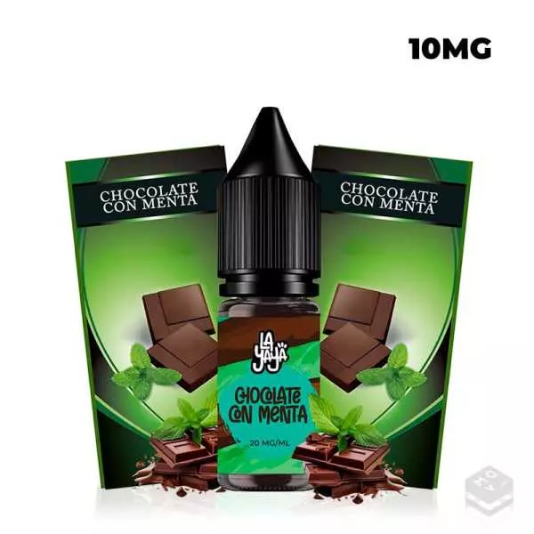 NICOTINE SALTS CHOCOLATE WITH MINT LA YAYA SALT 10ML