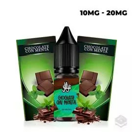 SALES DE NICOTINA CHOCOLATE CON MENTA LA YAYA SALT 10ML