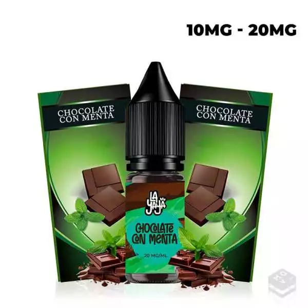 NICOTINE SALTS CHOCOLATE WITH MINT LA YAYA SALT 10ML