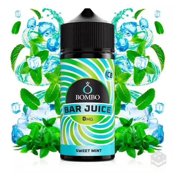 ELIQUID SWEET MINT ICE BAR JUICE BOMBO 100ML VAPE