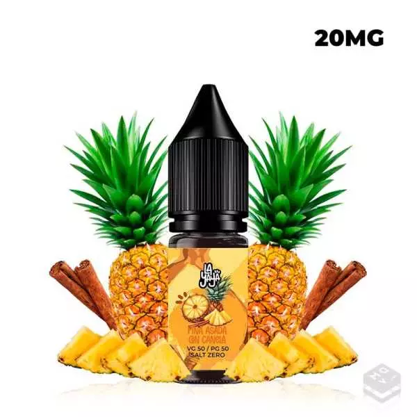 NICOTINE SALTS ROASTED PINEAPPLE WITH CINNAMON LA YAYA SALT 10ML