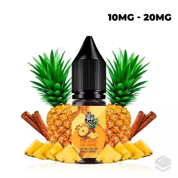 SALES DE NICOTINA PIÑA ASADA CON CANELA LA YAYA SALT 10ML