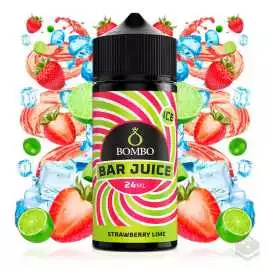 ELIQUID STRAWBERRY LIME ICE BAR JUICE BOMBO 100ML VAPE