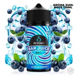 AROMA ULTRA BLUEBERRY ICE BAR JUICE BY BOMBO 24 ML LONGFILL