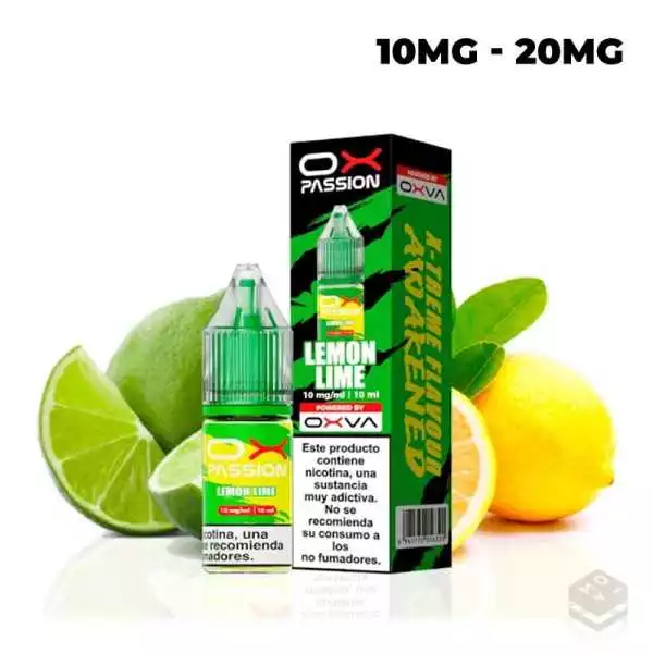 SALES DE NICOTINA LEMON LIME OXVA OX PASSION 10ML