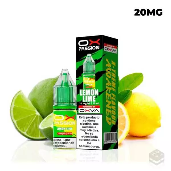 SALES DE NICOTINA LEMON LIME OXVA OX PASSION 10ML